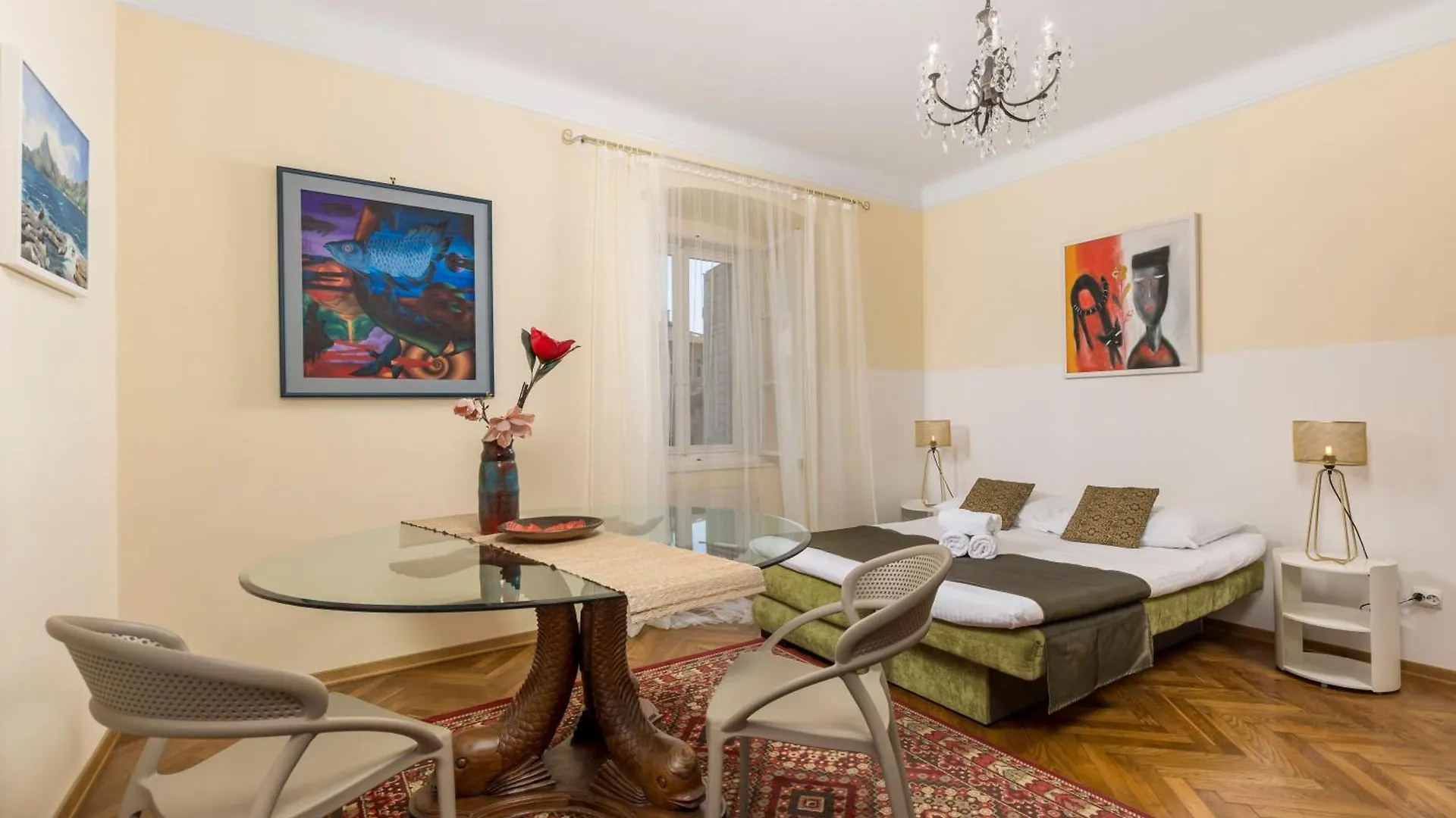 Palm And Palmino Garden Apartments Near Lungo Mare Lovran
